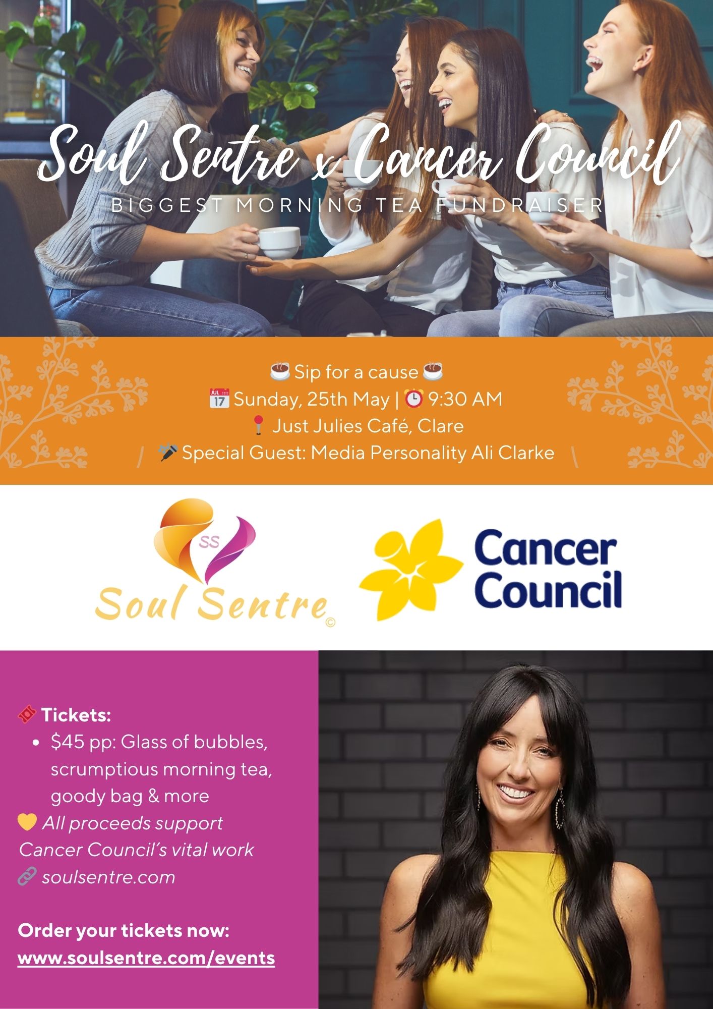 Soul Sentre x Cancer Council